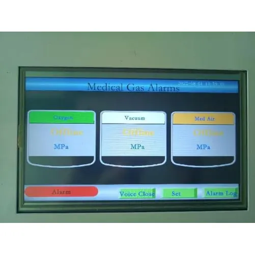 Paano gumamit ng isang alarma sa medikal na gas?