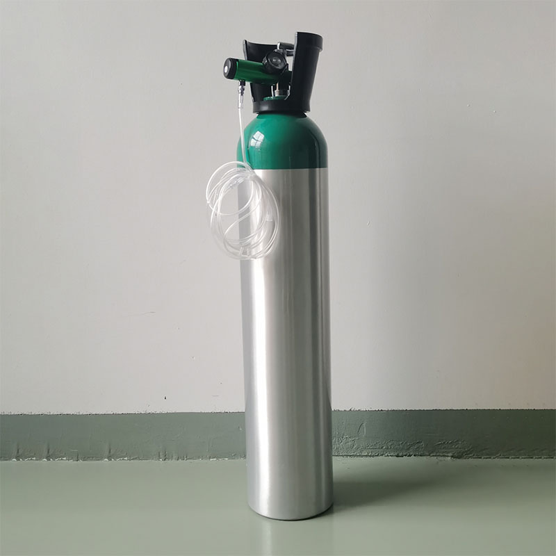 Medikal na Aluminum Alloy Gas Cylinder