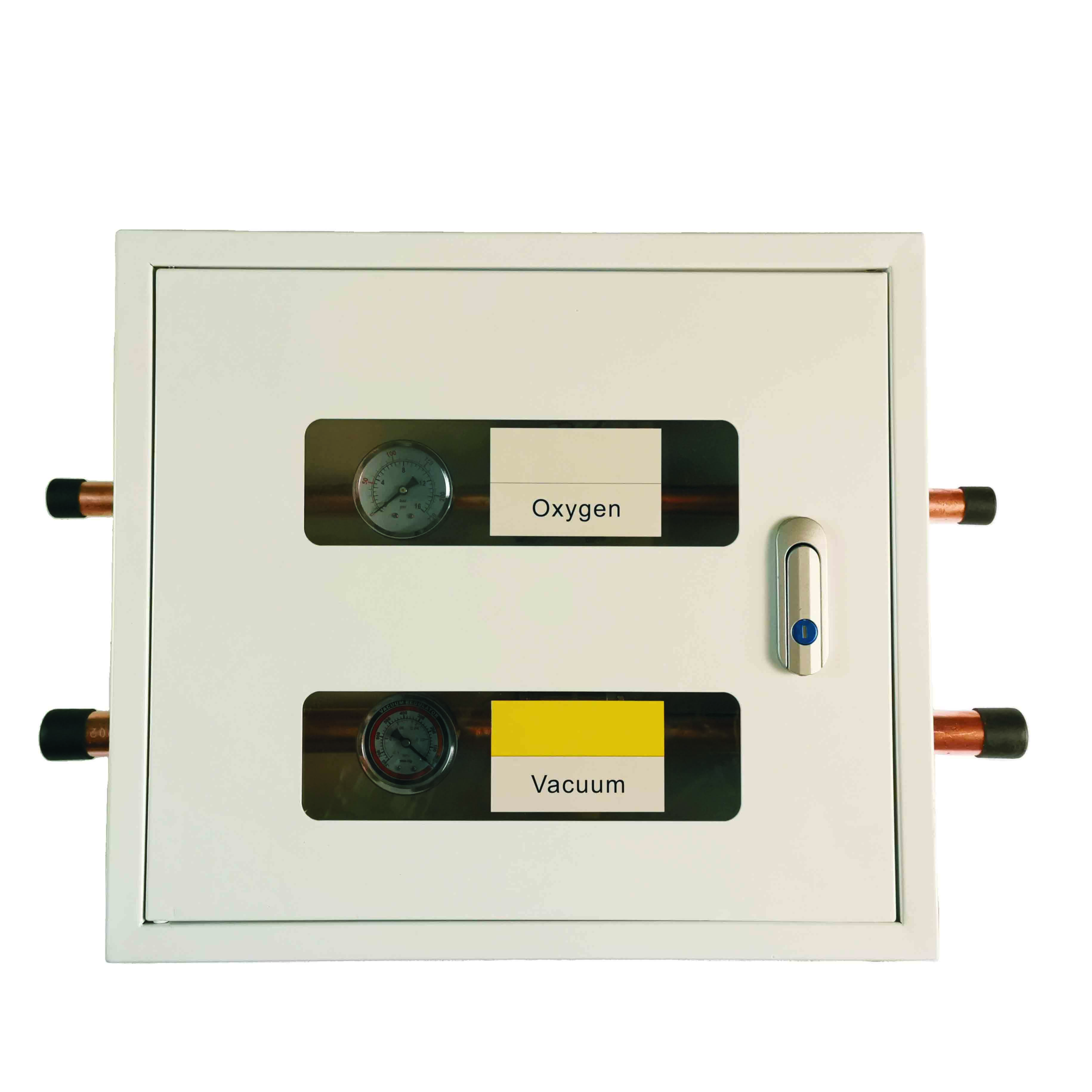 Dalawang Pipe Medical Gas Zone Alarm Valve Box